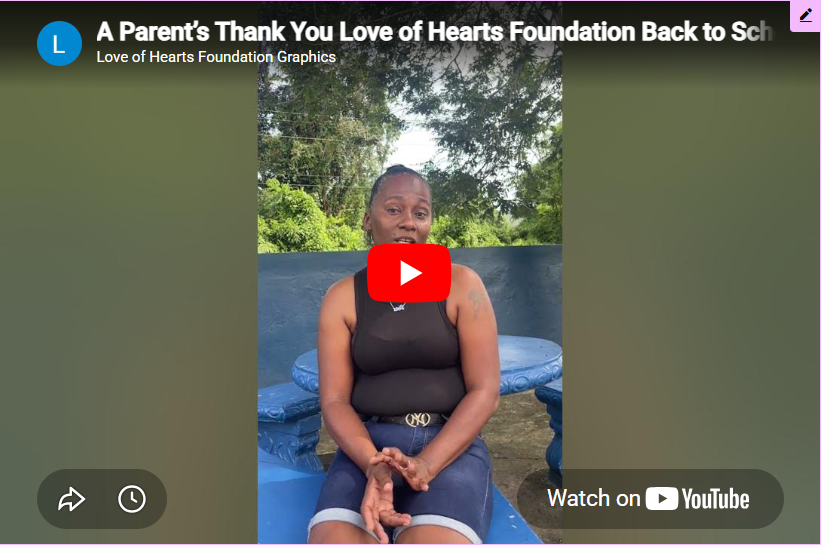 A Parent's Thank you