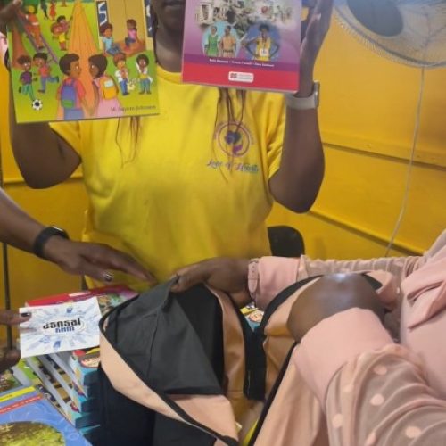 Some of the work books included in our back-to-school packages